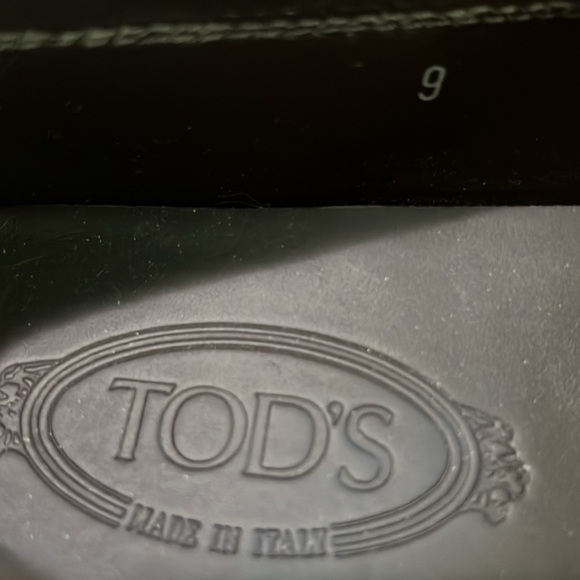 TOD'S GOMMINO DRIVING SHOES IN SUEDE - BROWN Sz 9 - Picture 7 of 9